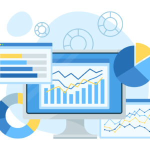 数値を可視化して個人が自分の人生を経営している様を表しています