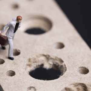 会計処理のミスをして老後の資産が減ってしまう落とし穴に落ちる様